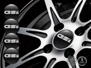 Opel Marque Décalques Roues Autocollants Silicone Bombés